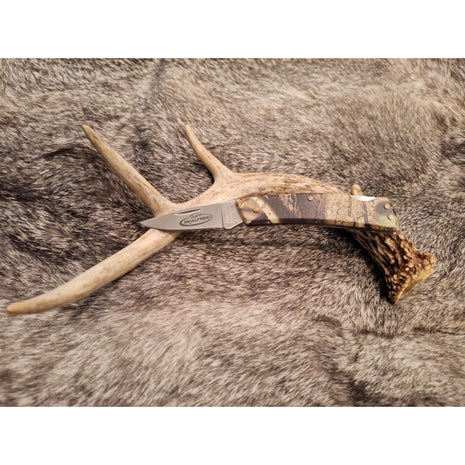 Hunter's Advantage Team Realtree Folding Pocket Knife Plain Edge Lockback Camo