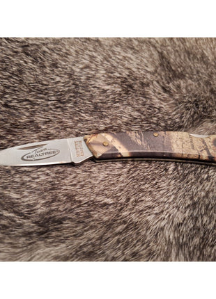 Hunter's Advantage Team Realtree Folding Pocket Knife Plain Edge Lockback Camo