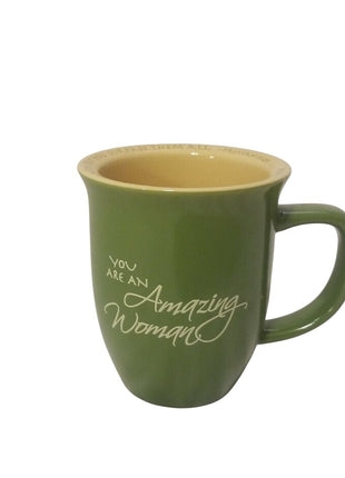 You Are an Amazing Woman Inspirational Mug Coffee Uplifting message By Abby Gift