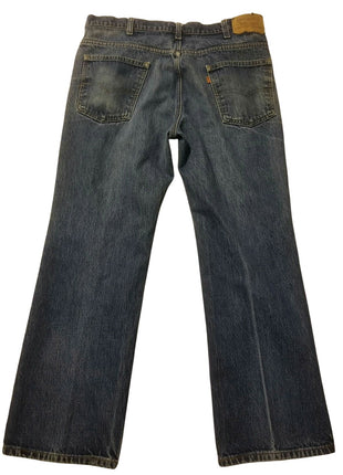 VTG Levi 505 (20505-0217) Orange Tab Jeans Mens Tagged 38x30 Measures 37x29 USA