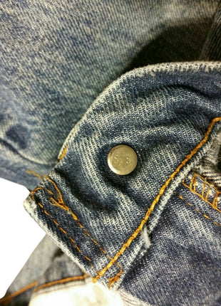 VTG Levi 505 (20505-0217) Orange Tab Jeans Mens Tagged 38x30 Measures 37x29 USA