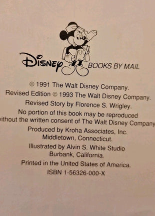 Lot of 5 Disney 1993 Playtime Friends Handle Books Mickey Donald Pluto