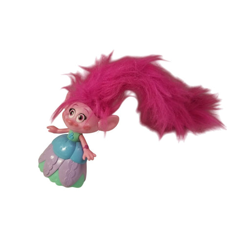 Trolls Hair in the Air Poppy Doll Hasbro Hair Bends Lights Up Plays Music 2016