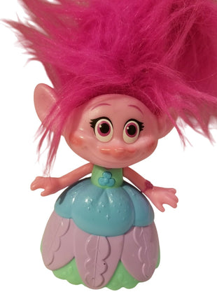 Trolls Hair in the Air Poppy Doll Hasbro Hair Bends Lights Up Plays Music 2016