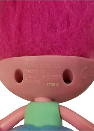 Trolls Hair in the Air Poppy Doll Hasbro Hair Bends Lights Up Plays Music 2016