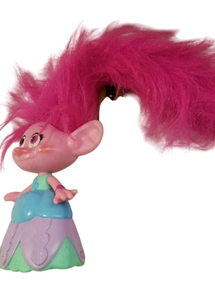 Trolls Hair in the Air Poppy Doll Hasbro Hair Bends Lights Up Plays Music 2016