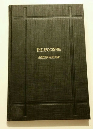 The Apocrypha Revised Version Translated From Greek Latin Thomas Nelson 1894 VTG