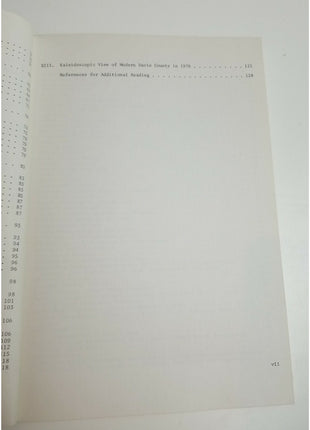 1976 Davie County: A Brief History James Wall PB Book North Carolina