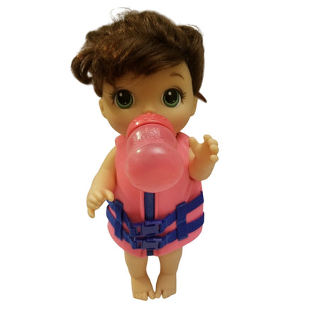 Baby Alive Doll With Pink Life Jacket & Accessories By Hasbro 2017