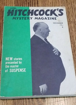 ALFRED HITCHCOCK'S MYSTERY MAGAZINE - December 1972  - PULP ERA MYSTERY DIGEST