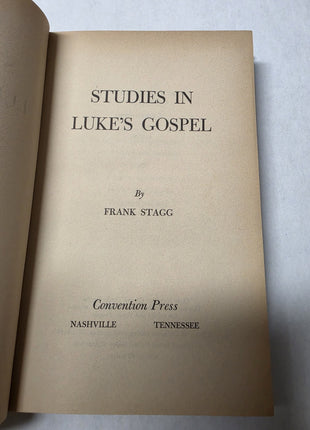 Lot 2 Convention Press - The Ephesians W Curtis Vaughan Lukes Gospel Frank Stagg