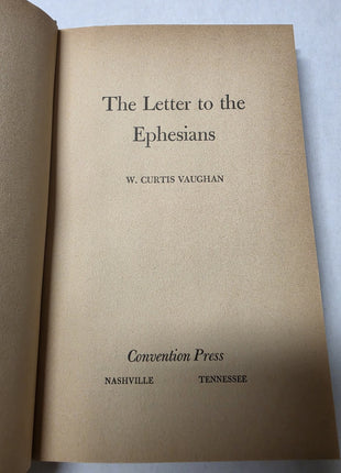 Lot 2 Convention Press - The Ephesians W Curtis Vaughan Lukes Gospel Frank Stagg