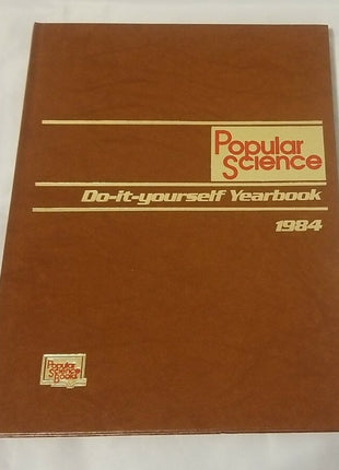 Lot of 4 Popular Science Do-It-Yourself Yearbook - 1983 1984 1986 1987