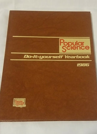 Lot of 4 Popular Science Do-It-Yourself Yearbook - 1983 1984 1986 1987