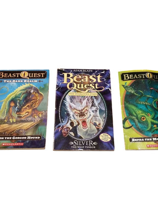 Beast Quest Set Of 3 Chapter Books Scholastic Paperback Editions