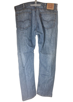 Levi’s 505 Men’s Regular Fit Jeans Size 38x32 Blue Denim Red Tab Cotton