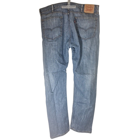 Levi’s 505 Men’s Regular Fit Jeans Size 38x32 Blue Denim Red Tab Cotton