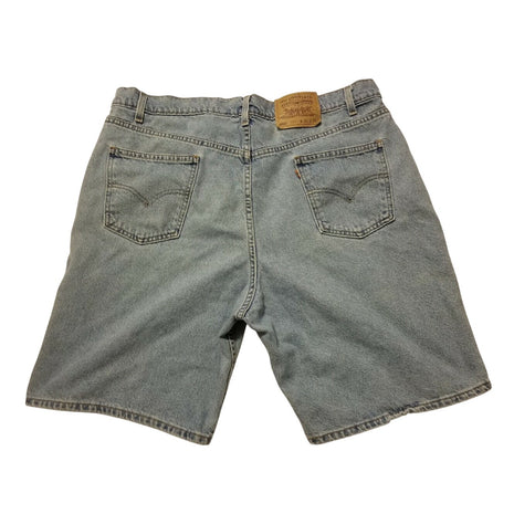 Mens Vintage Levis 42 550 Jean Shorts Orange Tab