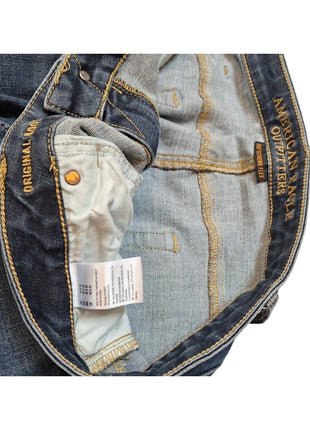 American Eagle Outfitters Mens Original Bootcut Jeans Mid-Rise Blue Denim Size 36x34