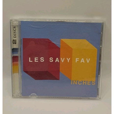 Les Savy Fav- Inches  CD & DVD  Very good Deluxe Edition Frenchkiss Records 2004
