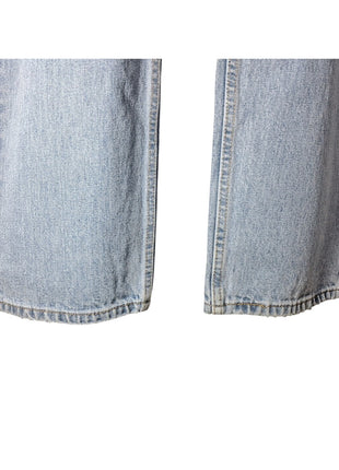 Levis 505 Jeans Men’s 42x30 Regular Fit Straight Leg Blue Denim Used Jeans