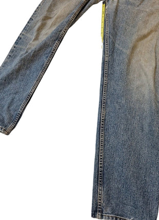 Levis 550 Relaxed Fit Mens Jeans 38x32 Medium Wash Classic Denim Casual Wear