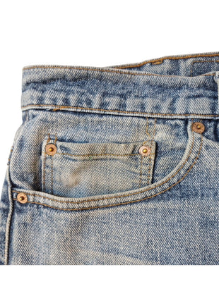 Levis 550 Relaxed Fit Mens Jeans 38x32 Medium Wash Classic Denim Casual Wear