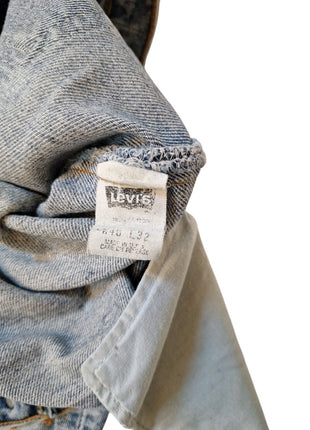 Levis 550 Relaxed Fit Mens Jeans 38x32 Medium Wash Classic Denim Casual Wear