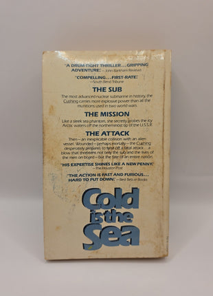 Cold is the Sea Edward L Beach 1978 First Dell Printing Naval Thriller
