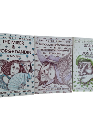 The Actors Molière 3-Volume Paperback Set By Albert Bermel
