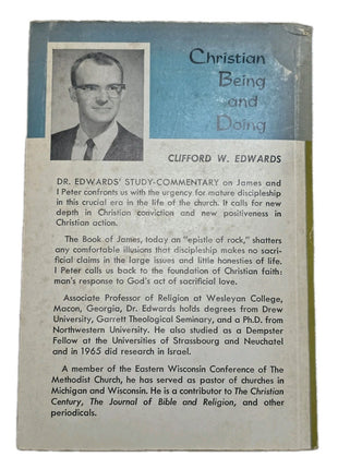 Christian Being and Doing A Study-Commentary on James and I Peter Edwards PB