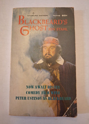 Blackbeard's Ghost by Ben Stahl Starline 1968 illustrated PB Disney