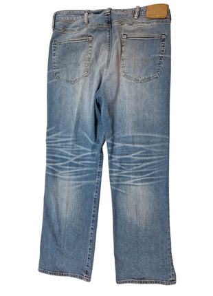 American Eagle Men’s Classic Bootcut Jeans Size 40x32 Medium Wash Blue Denim Flex