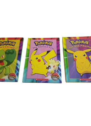 Set Of 3 Pokémon Chapter Books By Scholastic Official Pokémon Edition