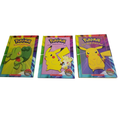 Set Of 3 Pokémon Chapter Books By Scholastic Official Pokémon Edition