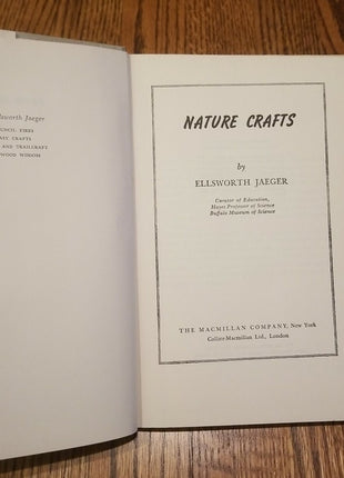 1967 HC VINTAGE -NATURE CRAFTS - ELLSWORTH JAEGER - OLYMPIC EDITIONS