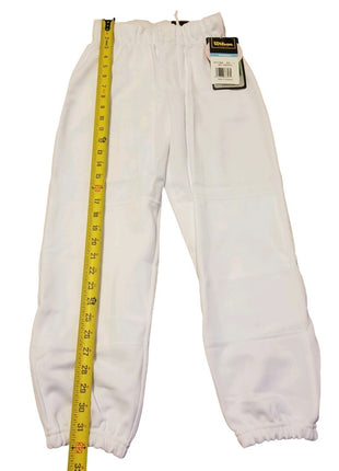 Wilson Womens Low Rise Softball Pants White S