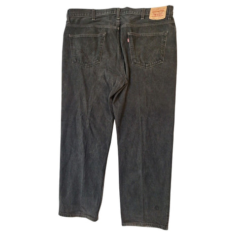 Levi’s 550 Men’s Relaxed Fit Jeans Size 44x32 Black Denim