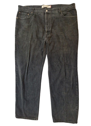 Levi’s 550 Men’s Relaxed Fit Jeans Size 44x32 Black Denim