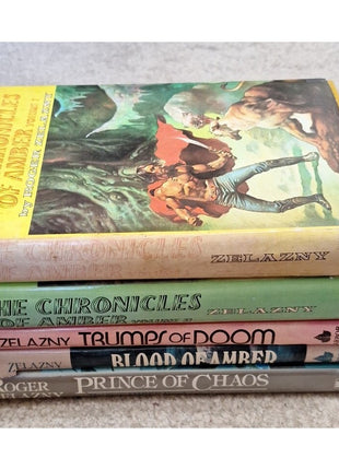 LOT The Chronicles of Amber I & II Trumps Doom Blood Prince Chaos Roger Zelazny