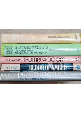 LOT The Chronicles of Amber I & II Trumps Doom Blood Prince Chaos Roger Zelazny