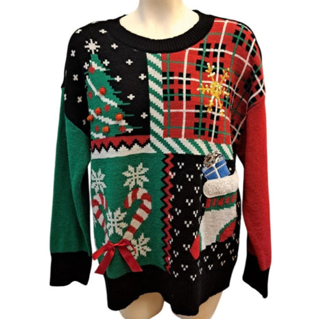 Joyland XXL Ugly Christmas Sweater Men’s or Women’s Knit Holiday