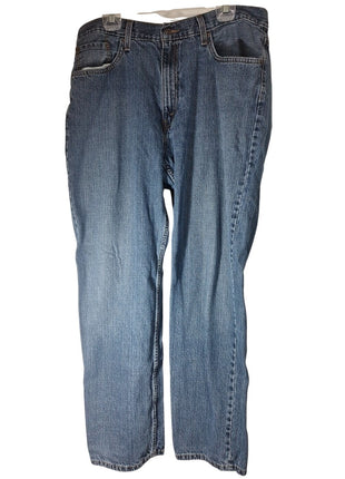 Levi’s Denizen 285 Men’s Relaxed Fit Jeans Size 38x33 Medium Wash Blue Denim