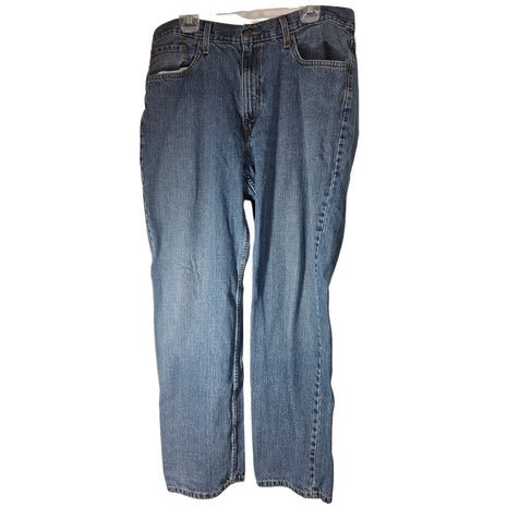 Levi’s Denizen 285 Men’s Relaxed Fit Jeans Size 38x33 Medium Wash Blue Denim