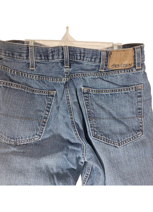 Levis Denizen Mens Size 38X33 285 Relaxed Fit Medium Wash Denim Blue Jeans