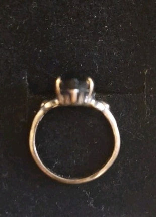 Vintage Antique Art Deco Ring - Sterling Shank Size 3.5