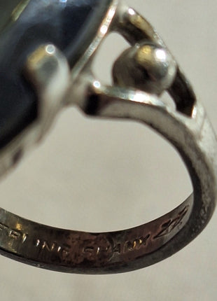 Vintage Antique Art Deco Ring - Sterling Shank Size 3.5