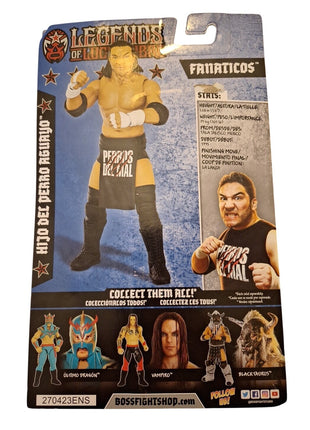 Legends Of Lucha Libre Fanaticos Hijo Del Perro Aguayo Action Figure 2023 New