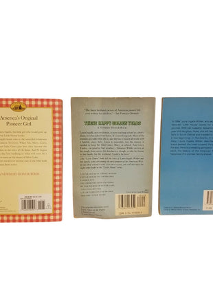 Set Of 3 Laura Ingalls Wilder Books - By The Shores Of Silver Lake These Happy Golden Years On The Way Home