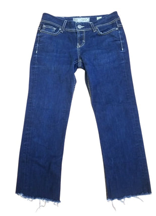 BKE Buckle Women's Payton Skinny Jeans Cutoff Capri Size 27R Stretch